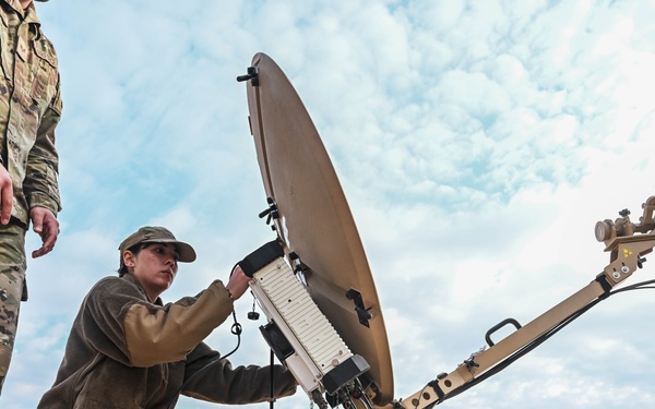 386th ECS sets up CFK during Operation Agile Spartan