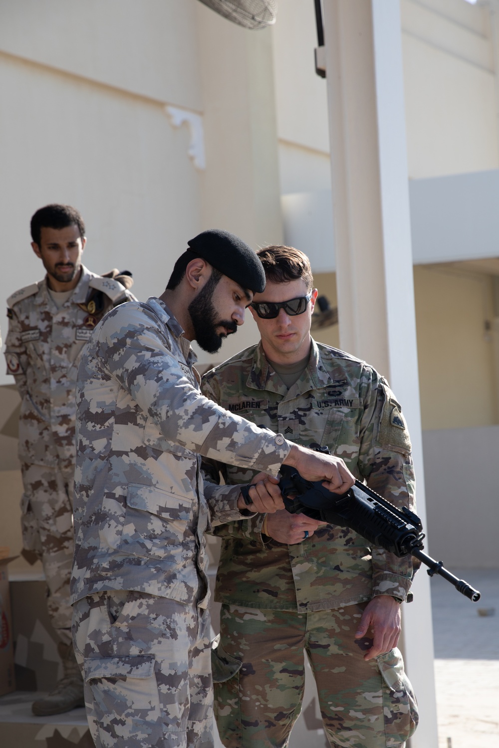 Best Warrior competitors train on foreign weapons