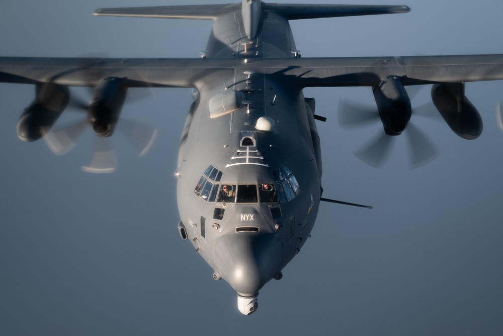 AC-130s conduct operations in the U.S. CENTCOM AOR