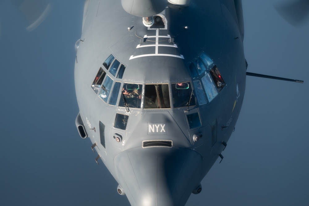 AC-130s conduct operations in the U.S. CENTCOM AOR