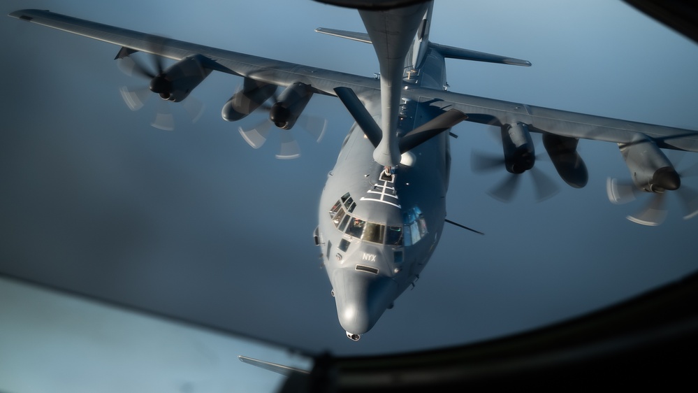 AC-130s conduct operations in the U.S. CENTCOM AOR