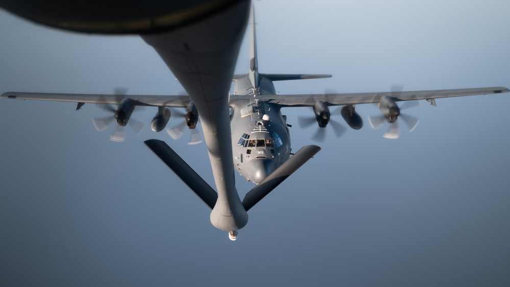 AC-130s conduct operations in the U.S. CENTCOM AOR