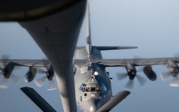 AC-130s conduct operations in the U.S. CENTCOM AOR