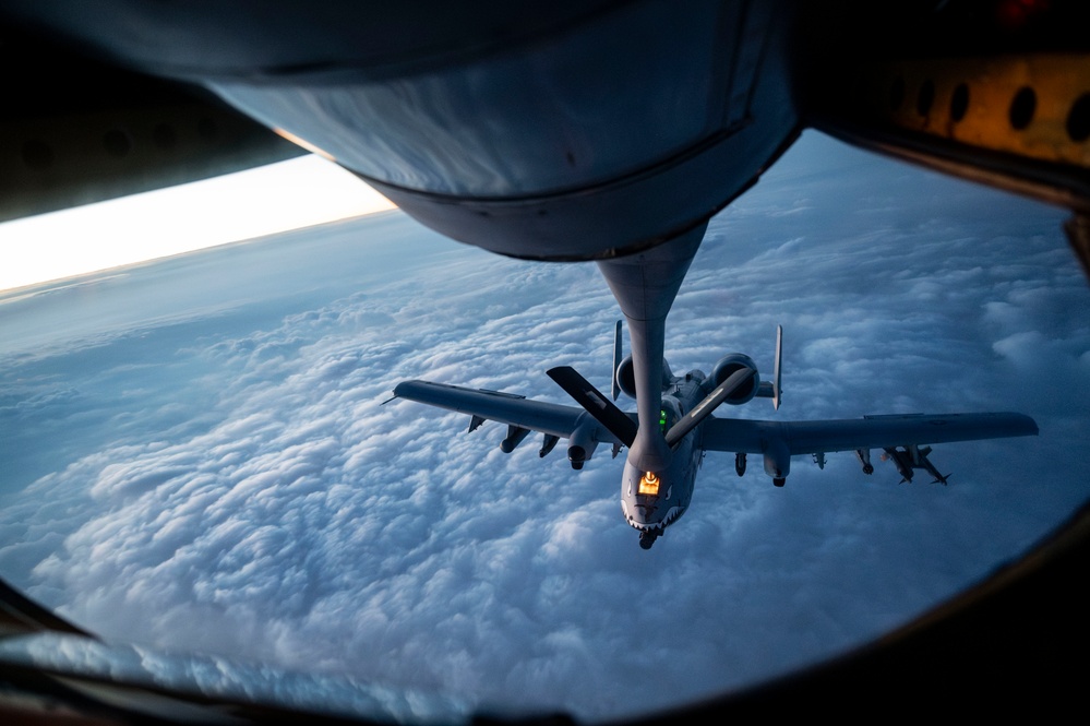 USCENTCOM assets fueled into the night USCENTCOM assets fueled into the night