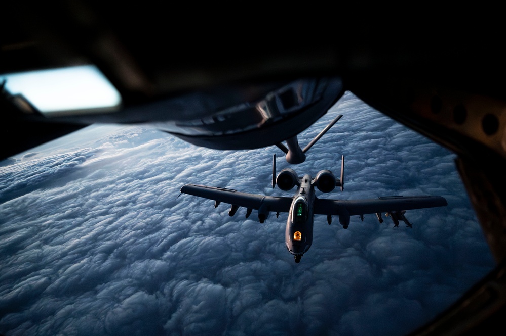 USCENTCOM assets fueled into the night USCENTCOM assets fueled into the night