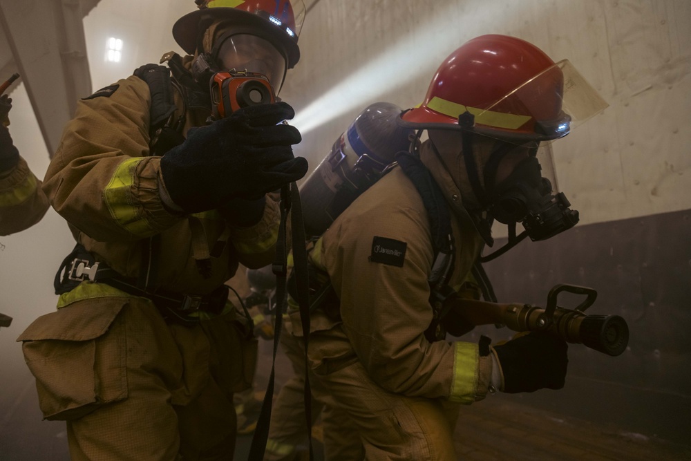 USS Gerald R. Ford (CVN 78) conducts routine operations