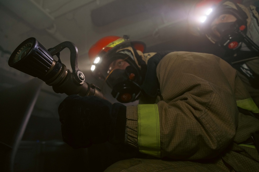 USS Gerald R. Ford (CVN 78) conducts routine operations