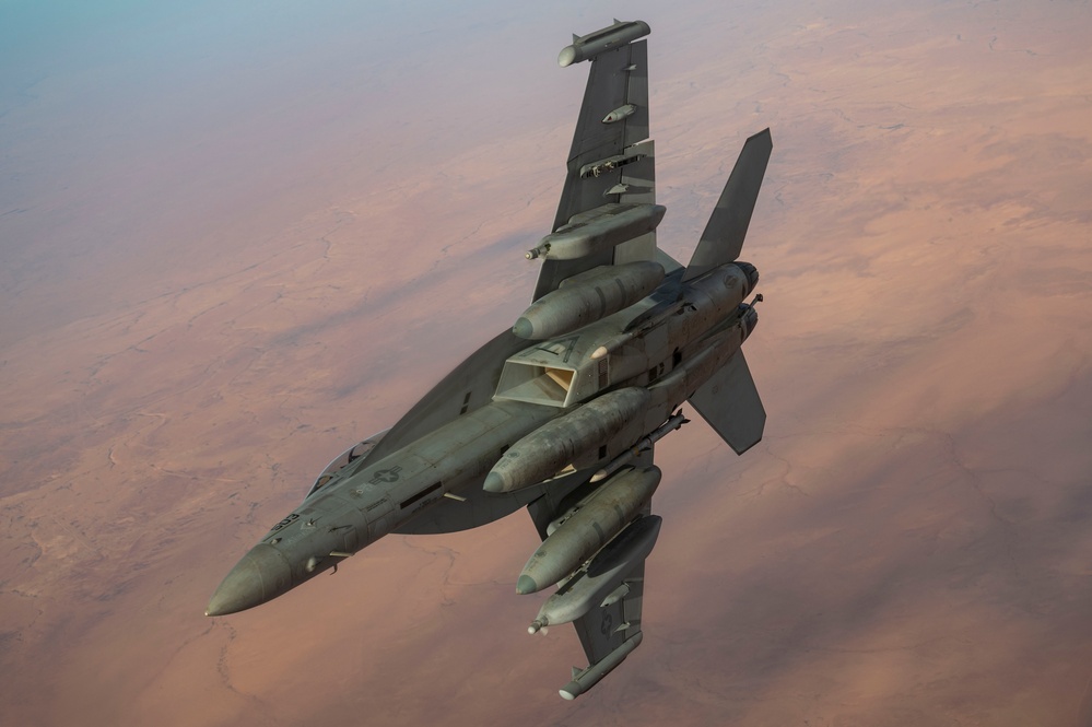 U.S. Navy assetts Refueled