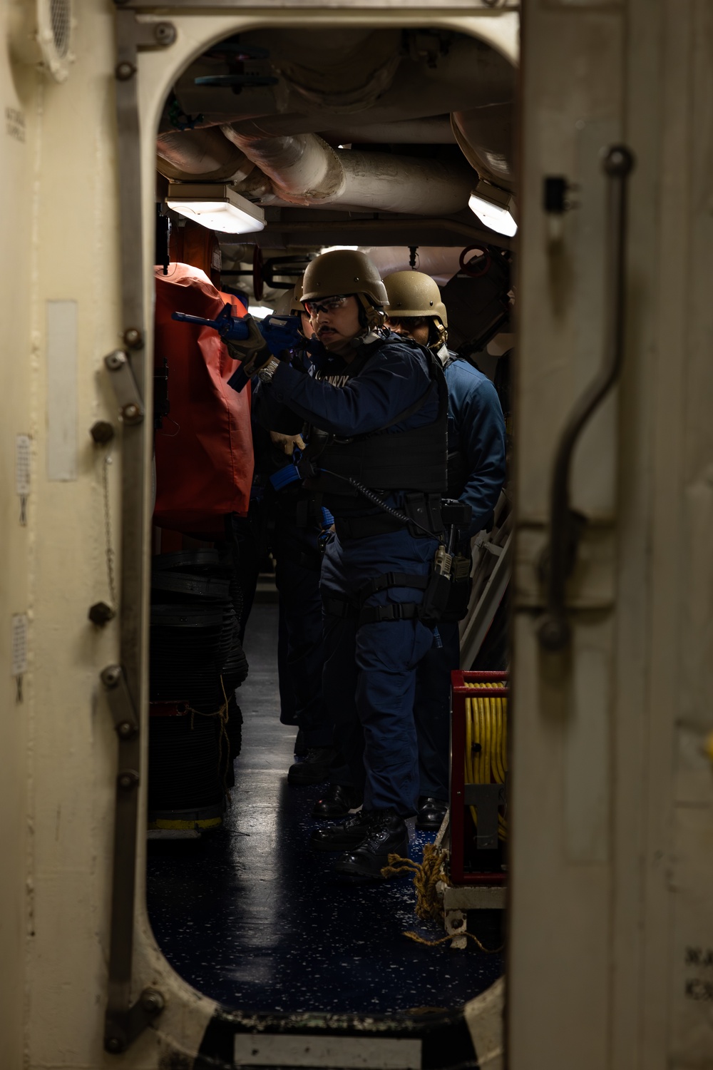 Visit, Board, Search and Seizure (VBSS) Training Aboard the USS Oscar Austin (DDG 79)