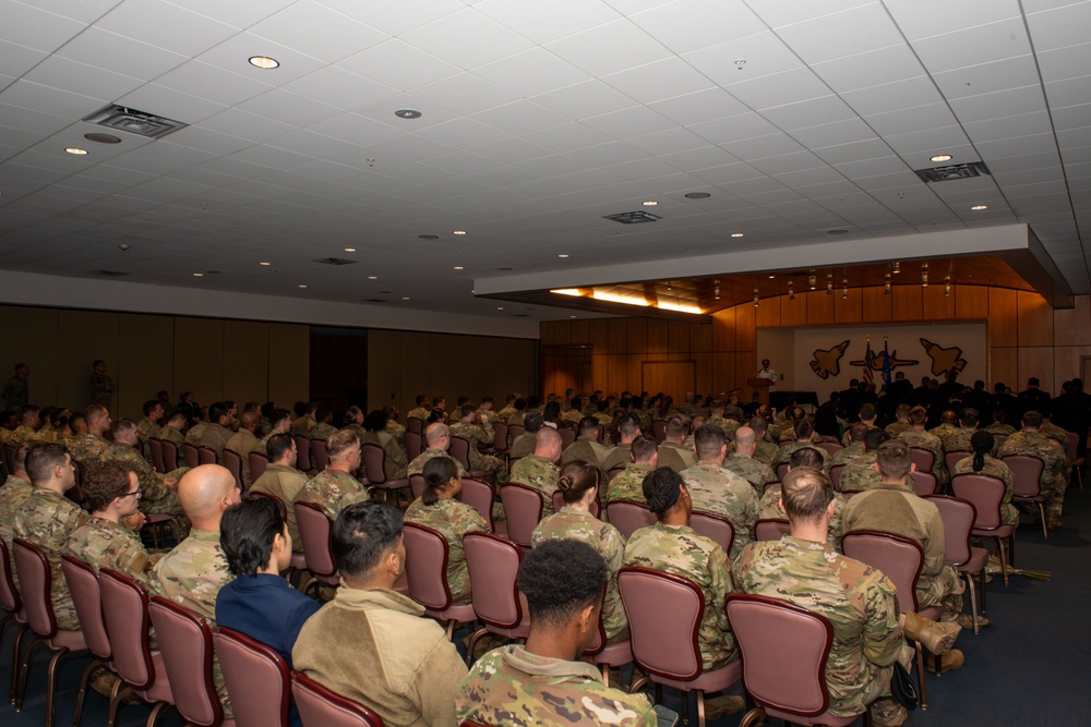 Team Tyndall's NCO Induction Ceremony