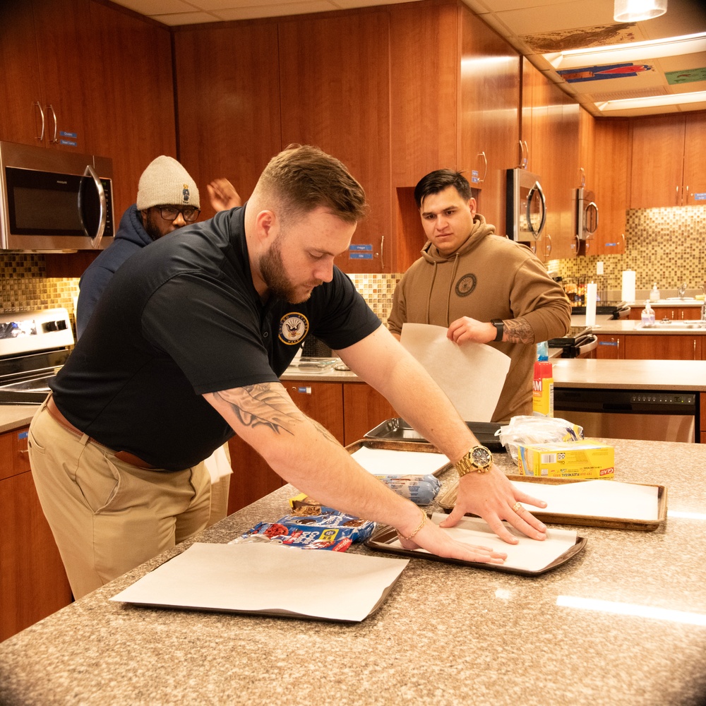 Navy Sailors Bake Up Support for Ronald McDonald House Families