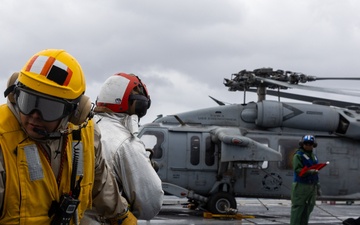 USS Gerald R. Ford (CVN 78) conducts routine operations