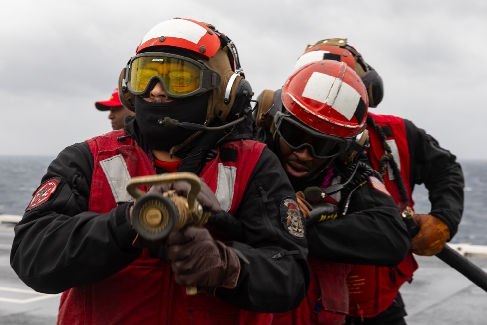 USS Gerald R. Ford (CVN 78) conducts routine operations