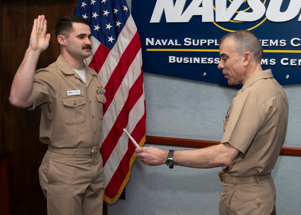 NAVSUP BSC | Lt. Gallagher Promotion