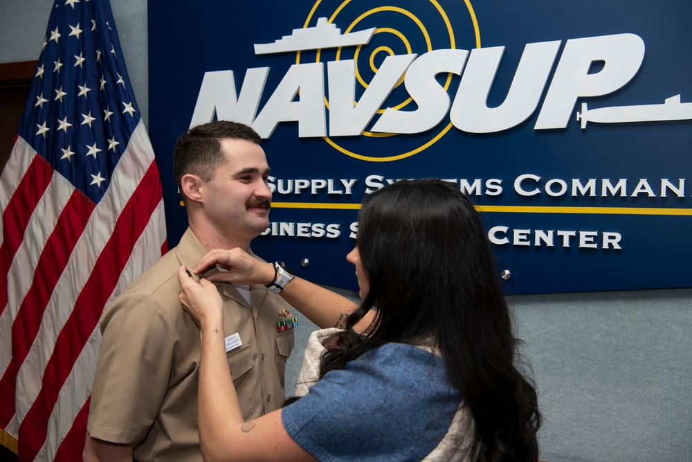 NAVSUP BSC | Lt. Gallagher Promotion