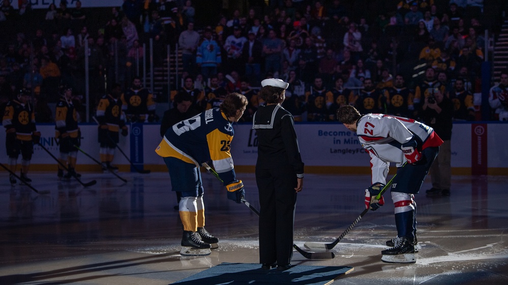 Stennis Sailors Attend Norfolk Admirals Game