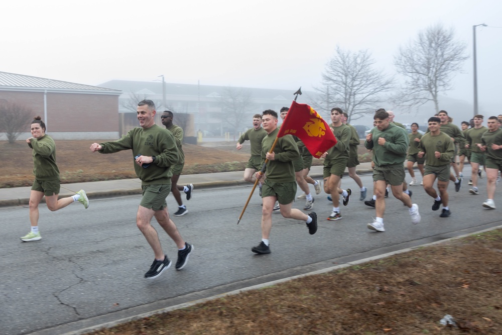 2d Marine Division's 84th Birthday Run