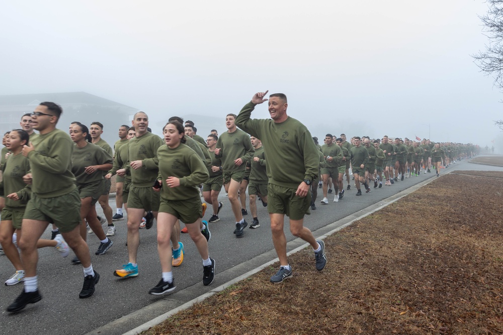 2d Marine Division's 84th Birthday Run