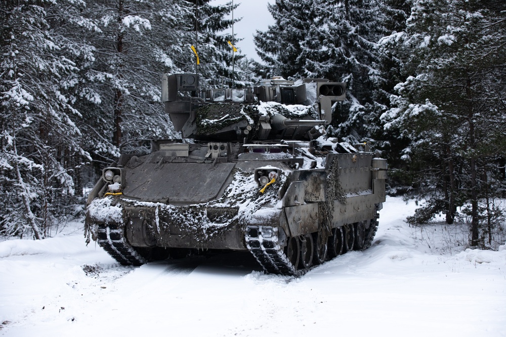 5-7th CAV Participate in NATO's Winter Camp (DAY ONE)