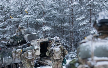 5-7th CAV Participate in NATO's Winter Camp (DAY ONE)