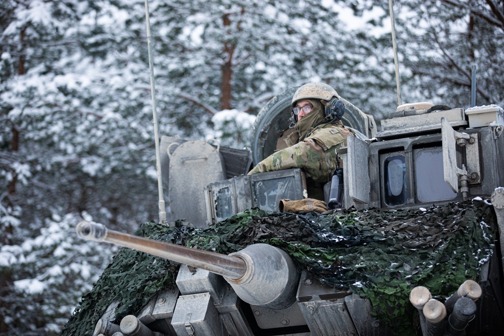 5-7th CAV Participate in NATO's Winter Camp (DAY ONE)