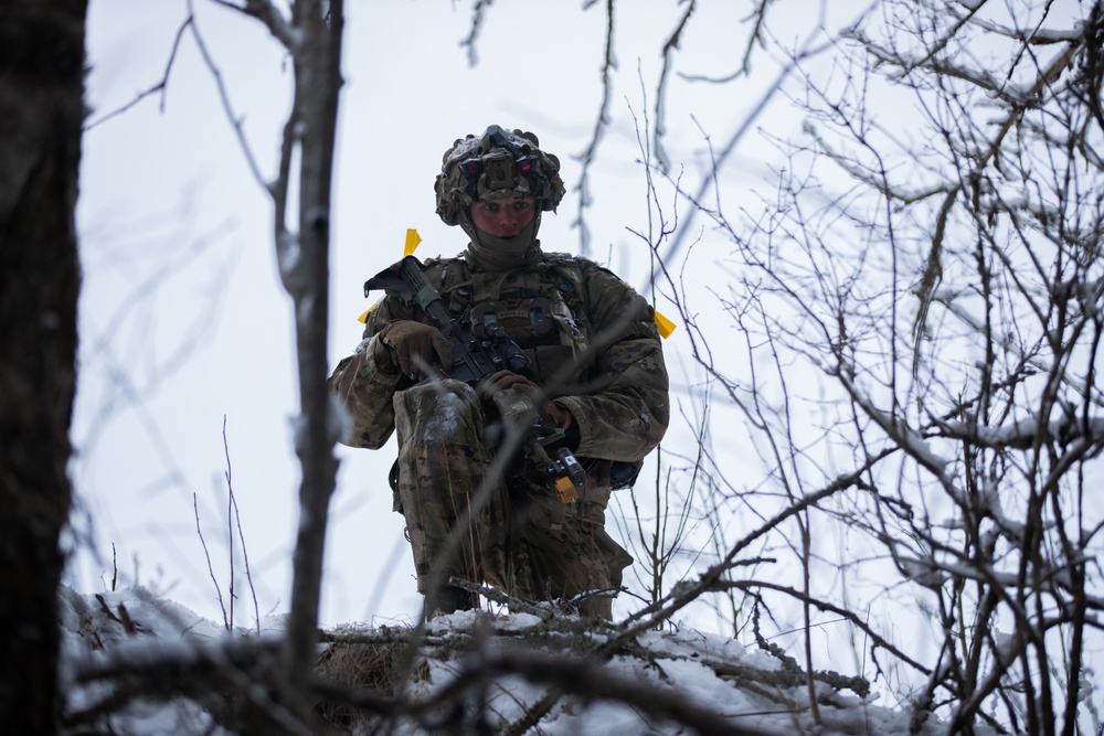 5-7th CAV Participate in NATO's Winter Camp (DAY ONE)