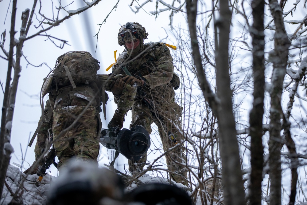 5-7th CAV Participate in NATO's Winter Camp (DAY ONE)