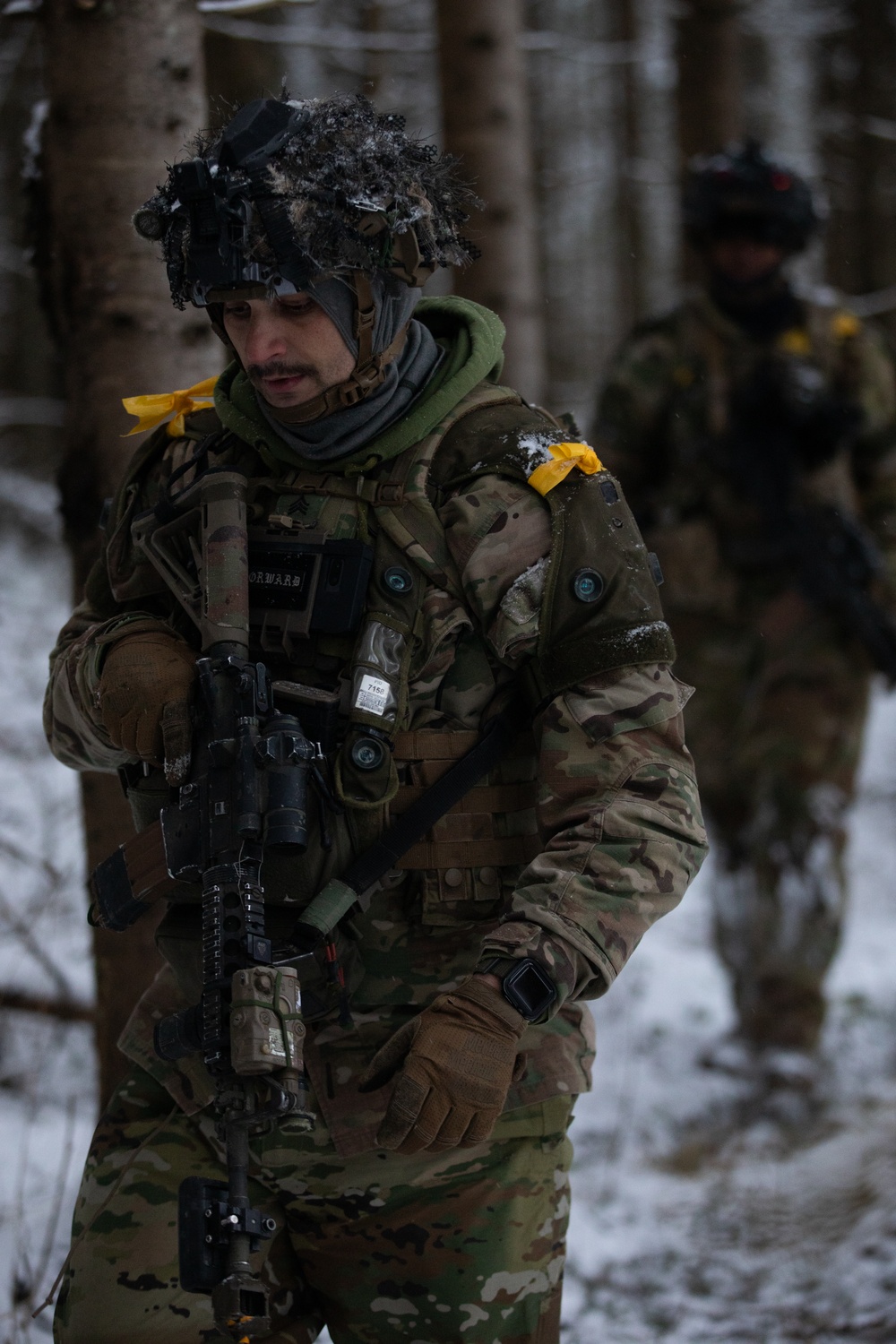 5-7th CAV Participate in NATO's Winter Camp (DAY ONE)