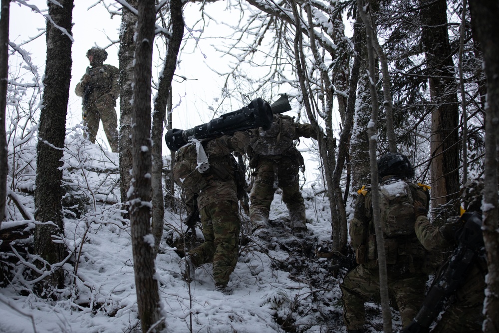 5-7th CAV Participate in NATO's Winter Camp (DAY ONE)