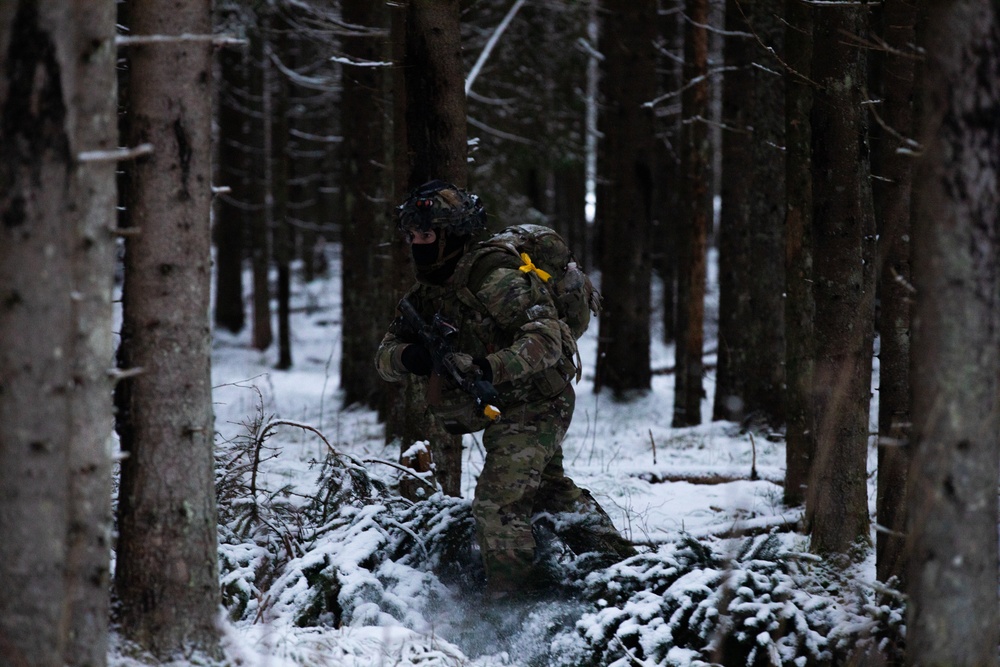 5-7th CAV Participate in NATO's Winter Camp (DAY ONE)