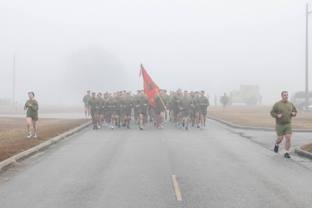 2d Marine Division's 84th Birthday Run