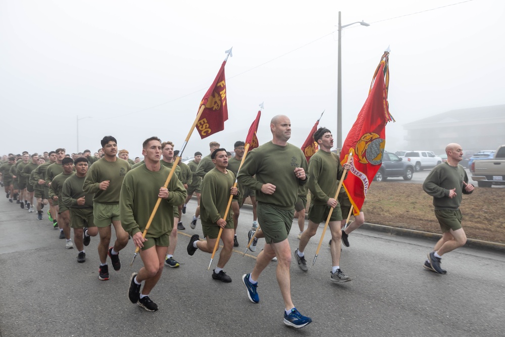 2d Marine Division's 84th Birthday Run