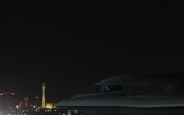 The B-2 arrives for the 50th anniversary of Red Flag Nellis