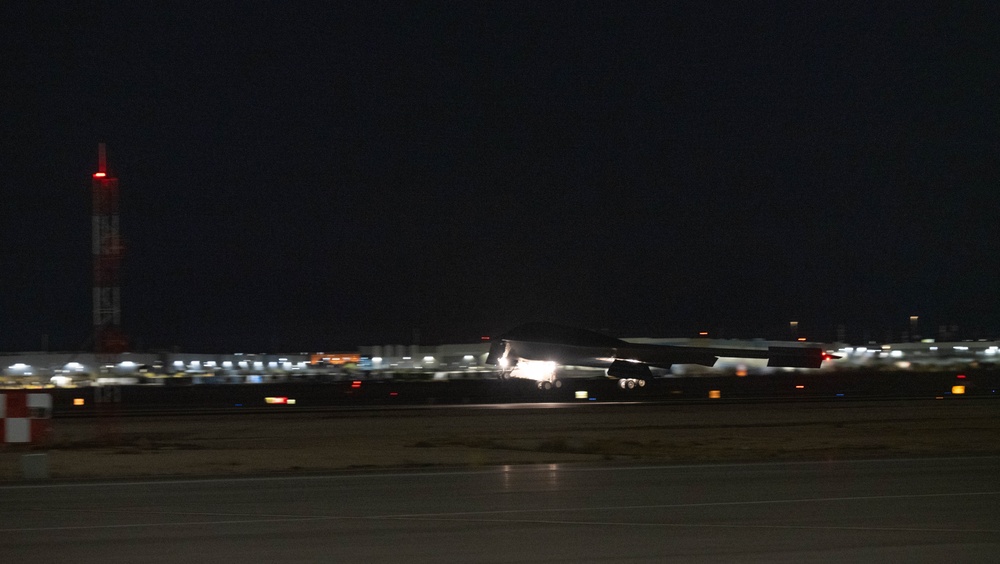 The B-2 arrives for the 50th anniversary of Red Flag Nellis