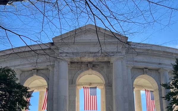 Arlington National Cemetery Wreath-Laying Ceremony Rehearsal