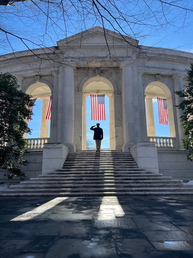 Arlington National Cemetery Wreath-Laying Ceremony Rehearsal