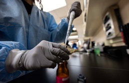 Lab technicians keep Airmen ready