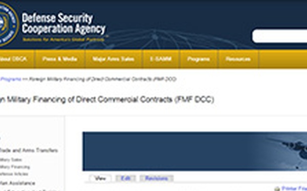 Foreign Military Financing of Direct Commercial Contracts (FMF DCC)