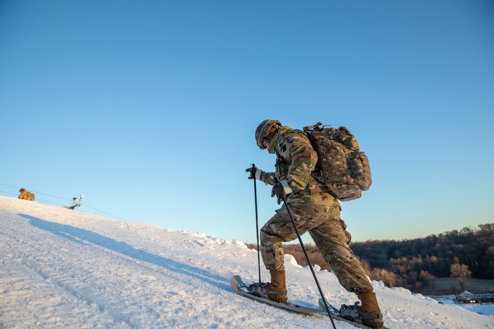 88th Readiness Division Snow Shoe Training