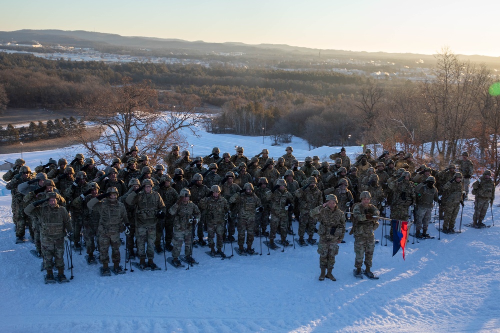 88th Readiness Division Snow Shoe Training