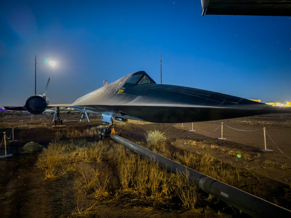 SR-71 Blackbird Display at Edwards Air Force Base