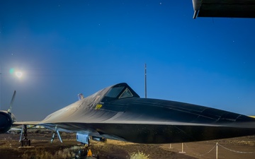 SR-71 Blackbird Display at Edwards Air Force Base