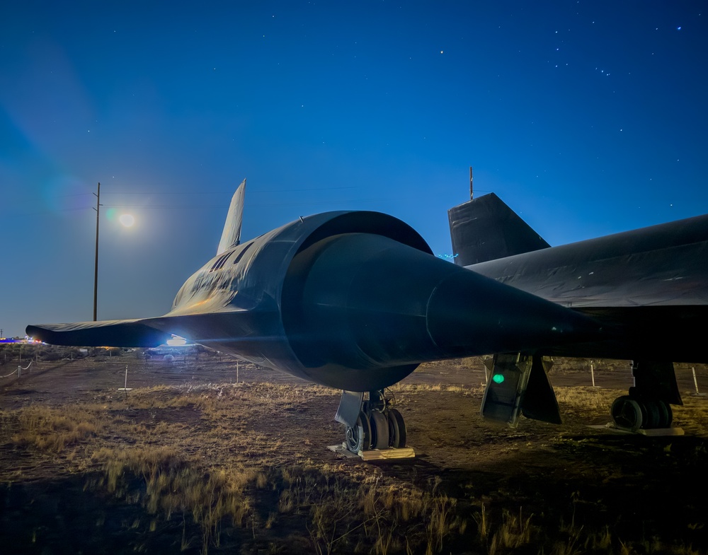SR-71 Engine at Edwards Air Force Base