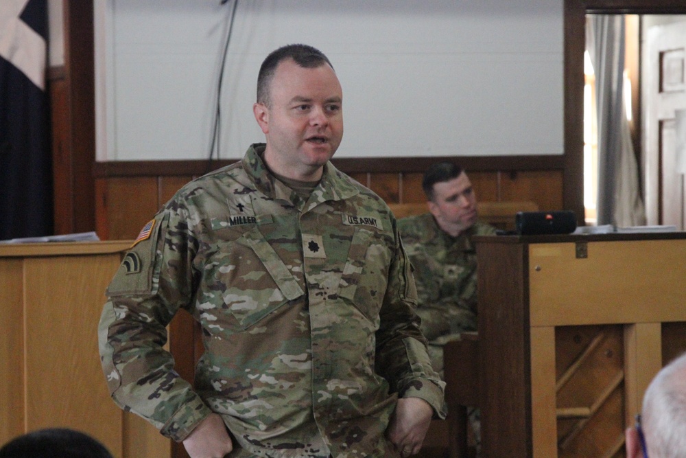 National Guard chaplains gather for Warfighter exercise