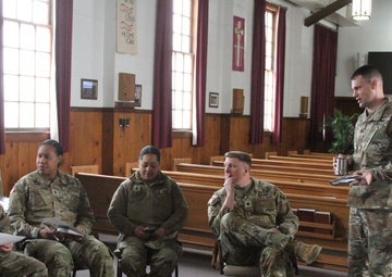 National Guard chaplains gather for Warfighter exercise