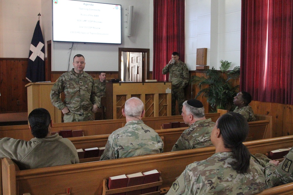 National Guard chaplains gather for Warfighter exercise