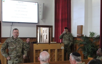 National Guard chaplains gather for Warfighter exercise