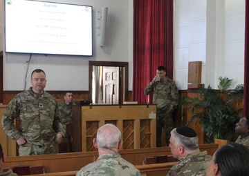 National Guard chaplains gather for Warfighter exercise