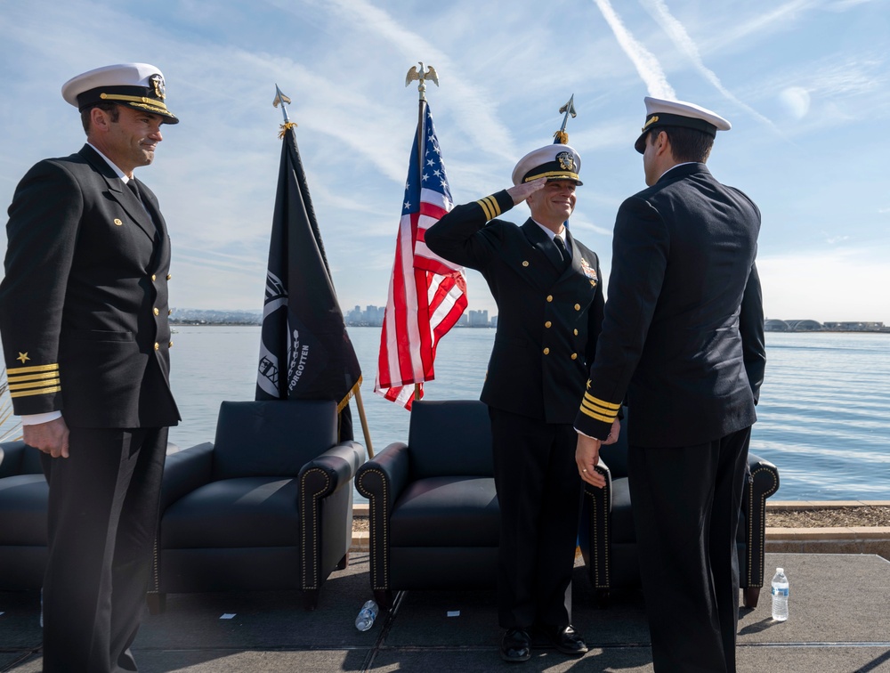 Explosive Ordnance Disposal Training and Evaluation Unit One (EODTEU-1) Change of Command Ceremony