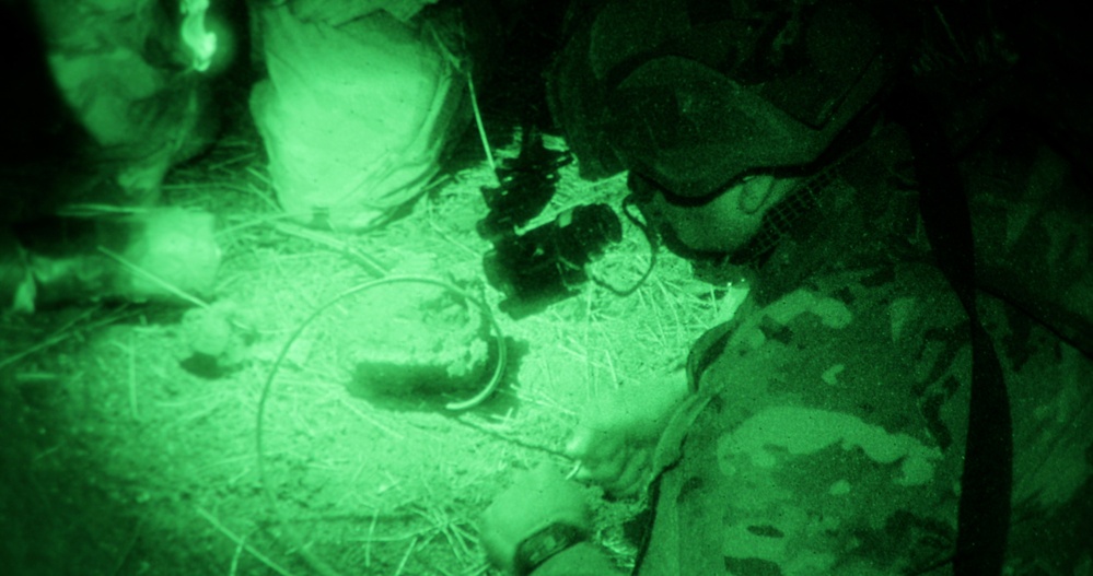 25th DSB Engineers Conduct Squad Lane During Operation PIKO